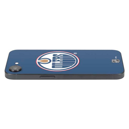 NHL Edmonton Oilers Solid Background iPhone 16e Skin